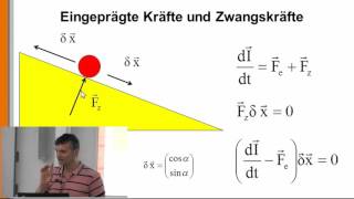 Kinematik 14 Das Prinzip von dAlembert [upl. by Laughlin939]