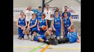 05032023  Basket Zonhoven J16 A  BC Guco Lier Vzw J16 B [upl. by Aiekam]