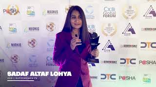 Sadaf Altaf Lohya CEO Superwomen Pakistan  Pakistan Entrepreneur Awards 2024 [upl. by Legim612]