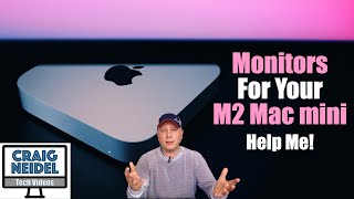 Monitors For The M2 Mac mini [upl. by Notsreik]