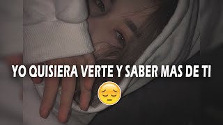 💔YO QUISIERA VERTE Y SABER MAS DE TI 😔💔 ESTE RAP TE HARA LLORAR🙁 Elias Ayaviri Oneil Cover [upl. by Antonie]