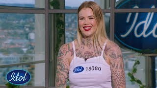 Fyrverkeriet Ida synger quotI need a dollarquot på Oslo audition  Idol Norge 2020 [upl. by Novart]