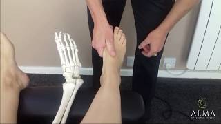 ⭐Jamie Archer BIG toe  foot ADJUSTMENT  Osteopathy⭐ [upl. by Enyale]