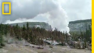 World’s Most Powerful Geyser Erupts Three Times After Years of Quiet  National Geographic [upl. by Cloris151]