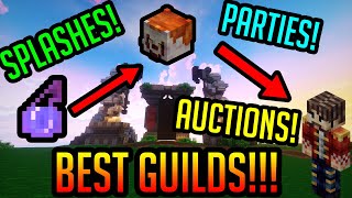 HYPIXEL SKYBLOCK GUILDS YOU MUST JOIN  Hypixel Skyblock Guild Guide [upl. by Aryt509]