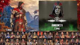 MK1 – Ermac Announcer Voice [upl. by Eikcid]