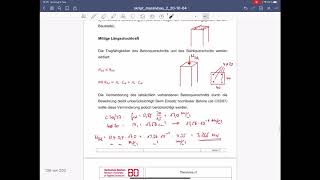 Massivbau 2 Vorlesung 10 [upl. by Nimajaneb135]