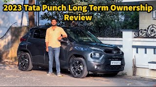 2023 Tata Punch  Long Term Ownership Review  Pros  Cons  Mileage  Service cost  Telugu [upl. by Wiltz]