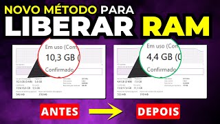 Como LIBERAR mais MEMÓRIA RAM do PC no Windows 1011 e Deixar o PC Mais Rápido NOVO MÉTODO [upl. by Zere226]