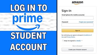 How To Login into Amazon Prime Student Account  Get Amazon Prime Student Offer [upl. by Leraj]