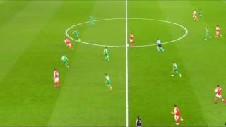 Mesut Özil Amazing Hattrick vs Ludogorets 20161019 [upl. by Haye]