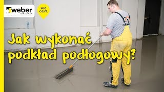 Jak wykonać samopoziomujący podkład podłogowy pod panele płytki lub wykładzinę [upl. by Anawit135]