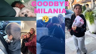 Milania Leaves For College😢 [upl. by Teague]