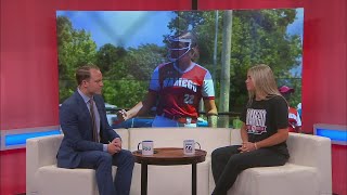 EXCLUSIVE Wamego softball star joins 27 News instudio [upl. by Irac293]