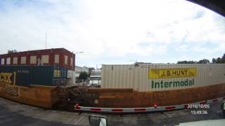 18 Wheeler Truck at a Railroad Crossing [upl. by Giuliana]