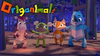 Moonlight Mission  ORIGANIMALS 11Minute Cartoons for Kids [upl. by Gehman]