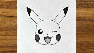 How to draw Pikachu  Beginners drawing tutorials step by step  easy drawings step by step [upl. by Gall]