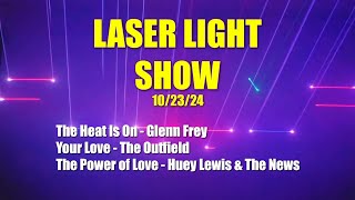 Laser Light Show 102324 [upl. by Naryb]