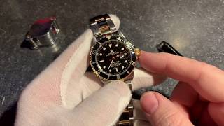 What is Rolex Standard Polishing Lets check out this Submariner and a few MontBlanc Pens [upl. by Ainitsirc313]