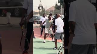 Best onehanded backhand tennis drill Coach Abel Ubiebi tennis foryou shorts youtubeshorts [upl. by Hemingway168]