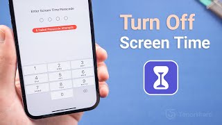 How to Turn Off Screen Time without Passcode If Forgot 2024 [upl. by Shields]