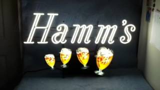 Hamms beer neon sign [upl. by Vidovic361]