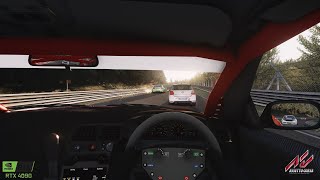 The chaos race  Nissan Skyline R33 HillClimb  Assetto Corsa  Nordschleife Tourist [upl. by Jeraldine]