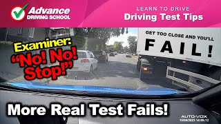 More REAL Driving Test Fails  Learn to drive Driving Test Tips [upl. by Roye]