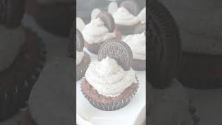 CUPCAKES DE OREO BUTTERCREAM DE OREO RECETA [upl. by Blodget]