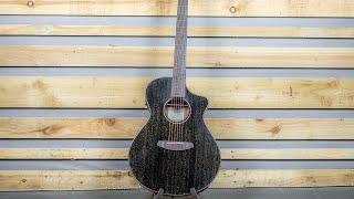 Breedlove Rainforest S Concert Black Gold CE  Full Review amp Demo [upl. by Sabu512]