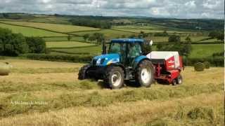 Baling with Welger and New Holland [upl. by Nickey]