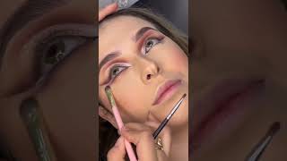 Wedding season 💫 cosmetics makeuptutorial eyemakeupoftheday eyemakeup hudabeauty inglot [upl. by Lehcar]