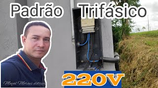 PADRÃO DE ENERGIA TRIFÁSICO 220V [upl. by Redmund804]