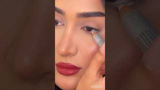 Easy white line in eyes😍💗eyemakeupmakeuphairstyleeasymakeupviralmakeupytshortsmakeupshorts [upl. by Spatz]