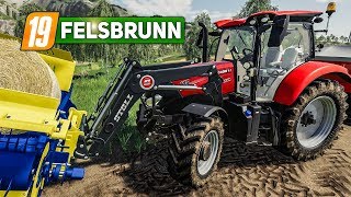 LS19 Felsbrunn 6 Stroh auf der Pferdekoppel  LANDWIRTSCHAFTS SIMULATOR 2019 [upl. by Barling655]