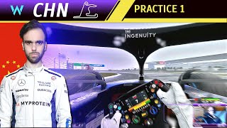 F1 2024 Full Career Mode CHINESE GP  Practice 1  Williams FW46 [upl. by Eindys609]