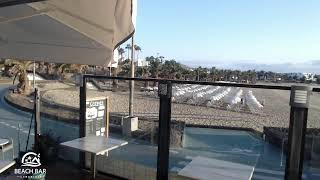 Webcam Lanzarote  Live Stream from the Beachbar in Costa Teguise [upl. by Kendal]