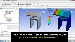 Steady State Thermal Analysis  ANSYS Workbench [upl. by Amian]