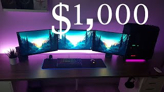 My 1000 Dollar Gaming setup [upl. by Netta192]