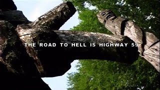 uicideboy  The Road To Hell Is Highway 59 Feat Ramirez Lyric Video [upl. by Ecire950]