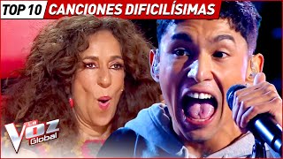 Las canciones más DIFÍCILES de cantar en La Voz [upl. by Alpert495]