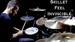 Skillet  Feel Invincible  Drum Cover [upl. by Tolley]