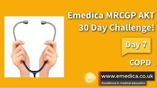 MRCGP AKT 30 Day Challenge  Day 7  Spirometry  COPD [upl. by Mosier]