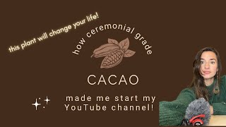 How Ceremonial Grade CACAO changed my life  What is ceremonial cacao [upl. by Narak]