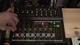 Mackie Mix12FX Experimental Synthesizer 2312024 [upl. by Ayot829]