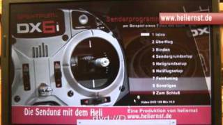 DX6i Spektrum Programmierung auf DVD [upl. by Ori]