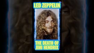 LED ZEPPELIN members shocked over JIMI HENDRIXs death ledzeppelinshorts [upl. by Price]