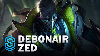 Debonair Zed Skin Spotlight  League of Legends [upl. by Eessej743]