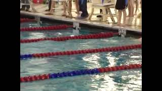 100 Breaststroke 5867 Section IV Record Owego Pool Record Owego Invite 2009 John Nord [upl. by Baerl]