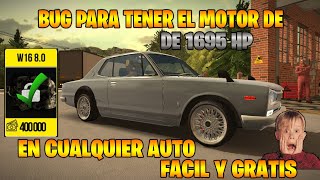 COMO TENER EL MOTOR DE 400k GRATIS EN CAR PARKING MULTIPLAYER  star speed [upl. by Ayoras417]